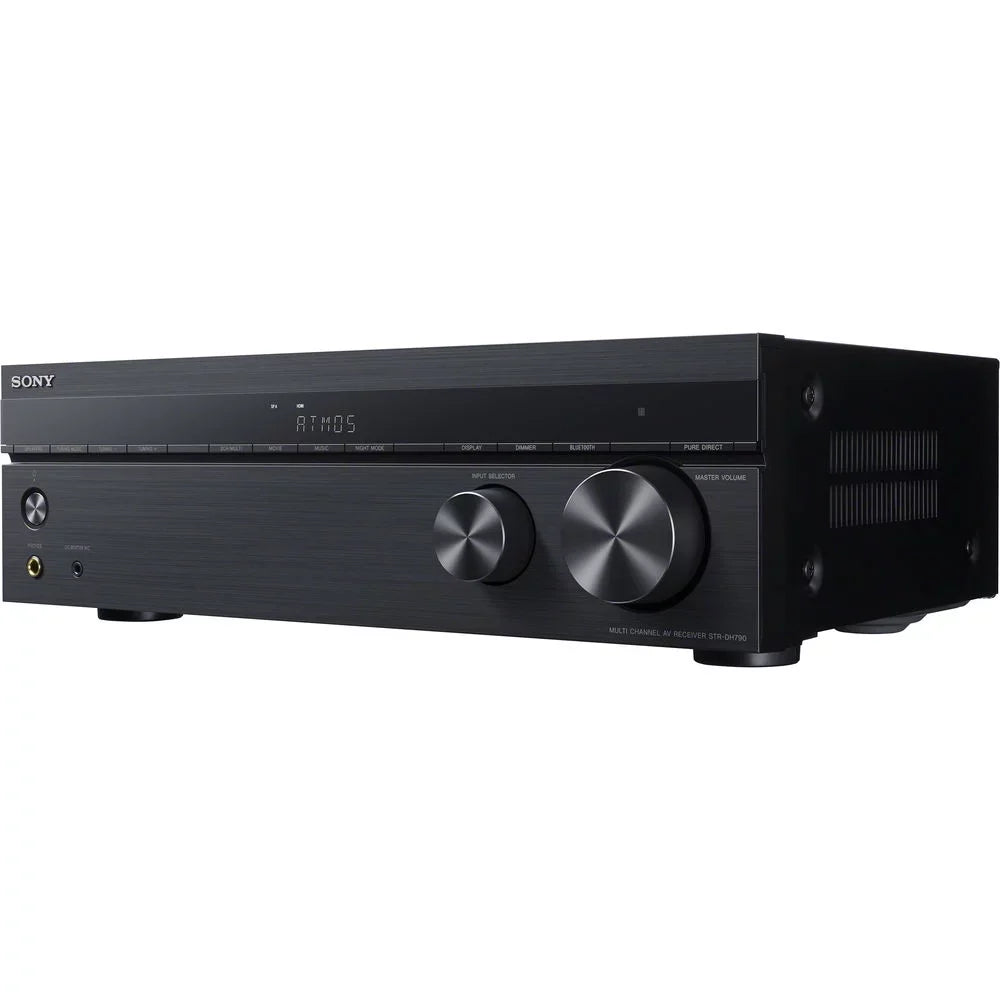 Restored Sony STR-DH790 7.2ch Home Theater Dolby Atmos AV Receiver 2018 Model Bundle with 2 YR CPS Enhanced Protection Pack (Refurbished)