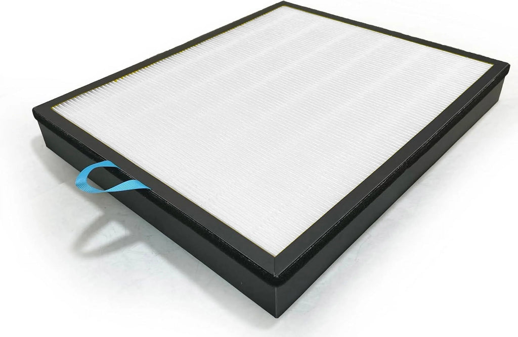 Nispira Vital 200S 2-In-1 True HEPA Filter Replacement Compatible with Levoit Air Purifier Part Vital 200S-RF LRF-V201-YUS | Removes Smoke, Chemical VOCs, Odor, Pet Dander | 2 Pack