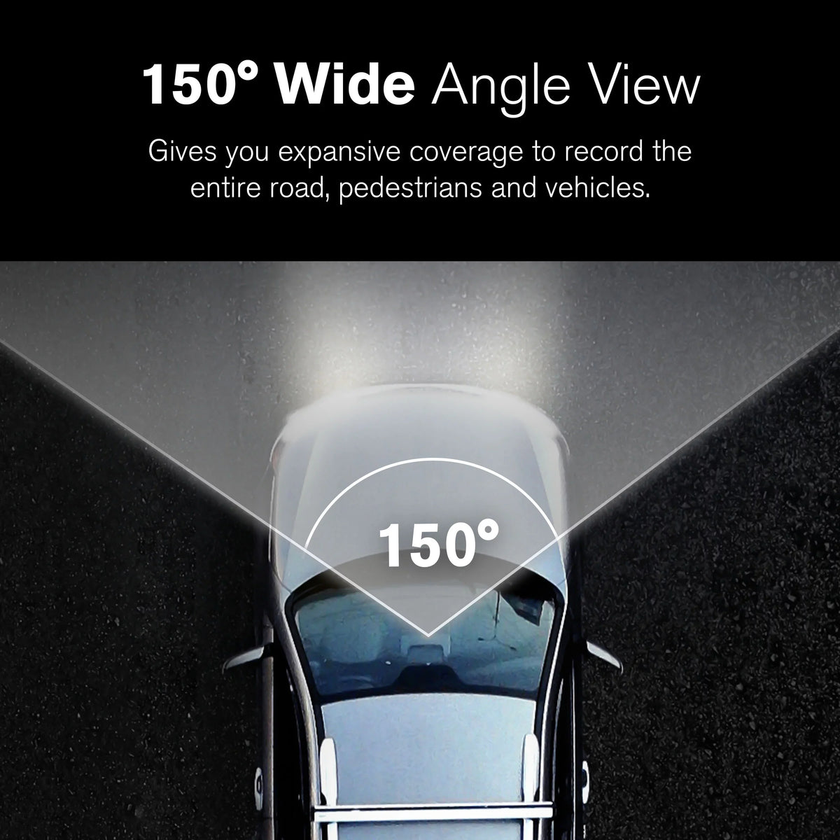 Yada 4K Roadcam Pro GPS with App, 150 Degree Wide Angle Lense, 3" LCD Screen, UHD Resolution High Dynamic Range for Day/Night. G-Sensor Technology with Park and Record Mode