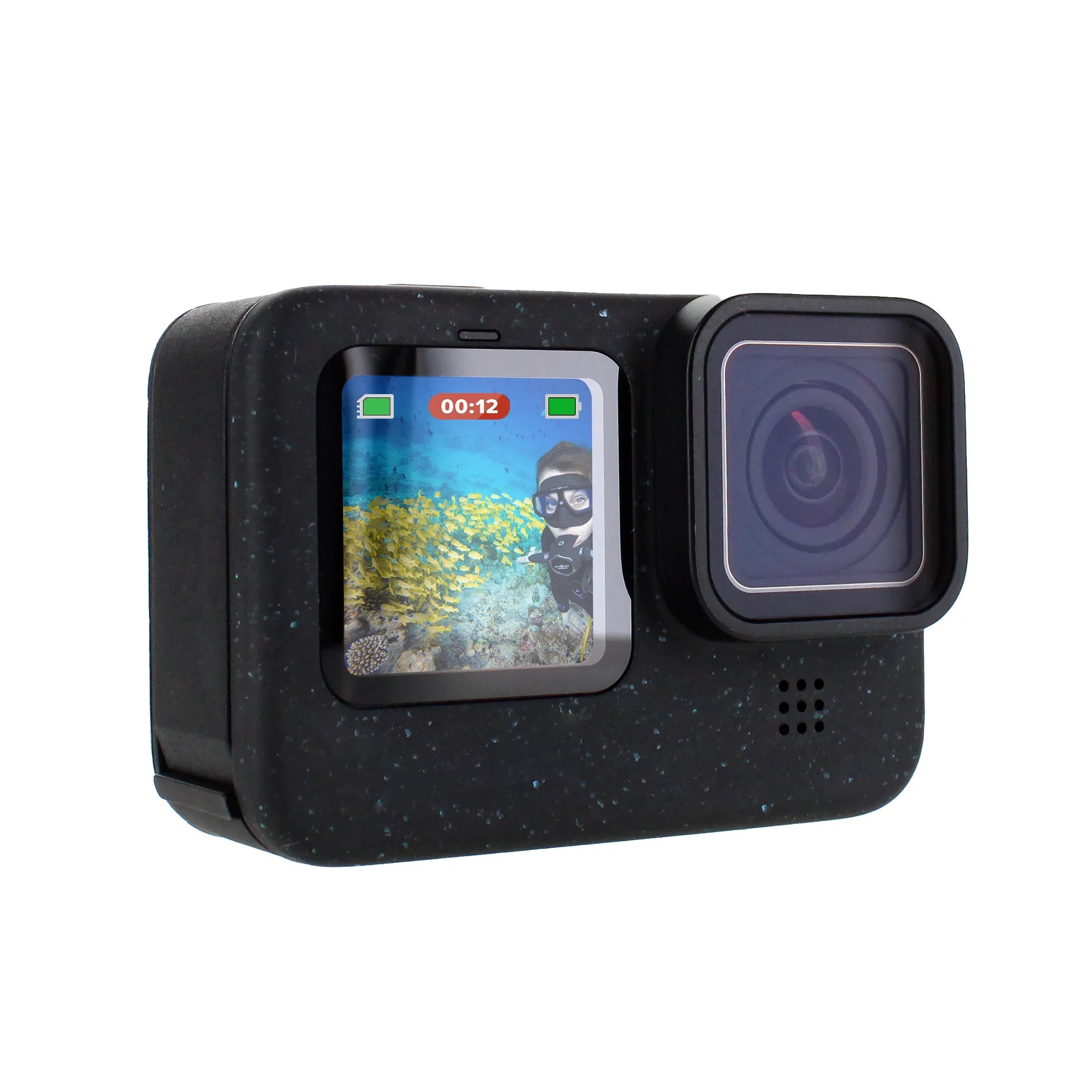 GoPro HERO12 Black - Waterproof Action Camera with 5.3K60 Ultra HD Video, 27MP Photos, HDR, 1/1.9" Image Sensor, Live Streaming, Webcam, Stabilization(Open Box)