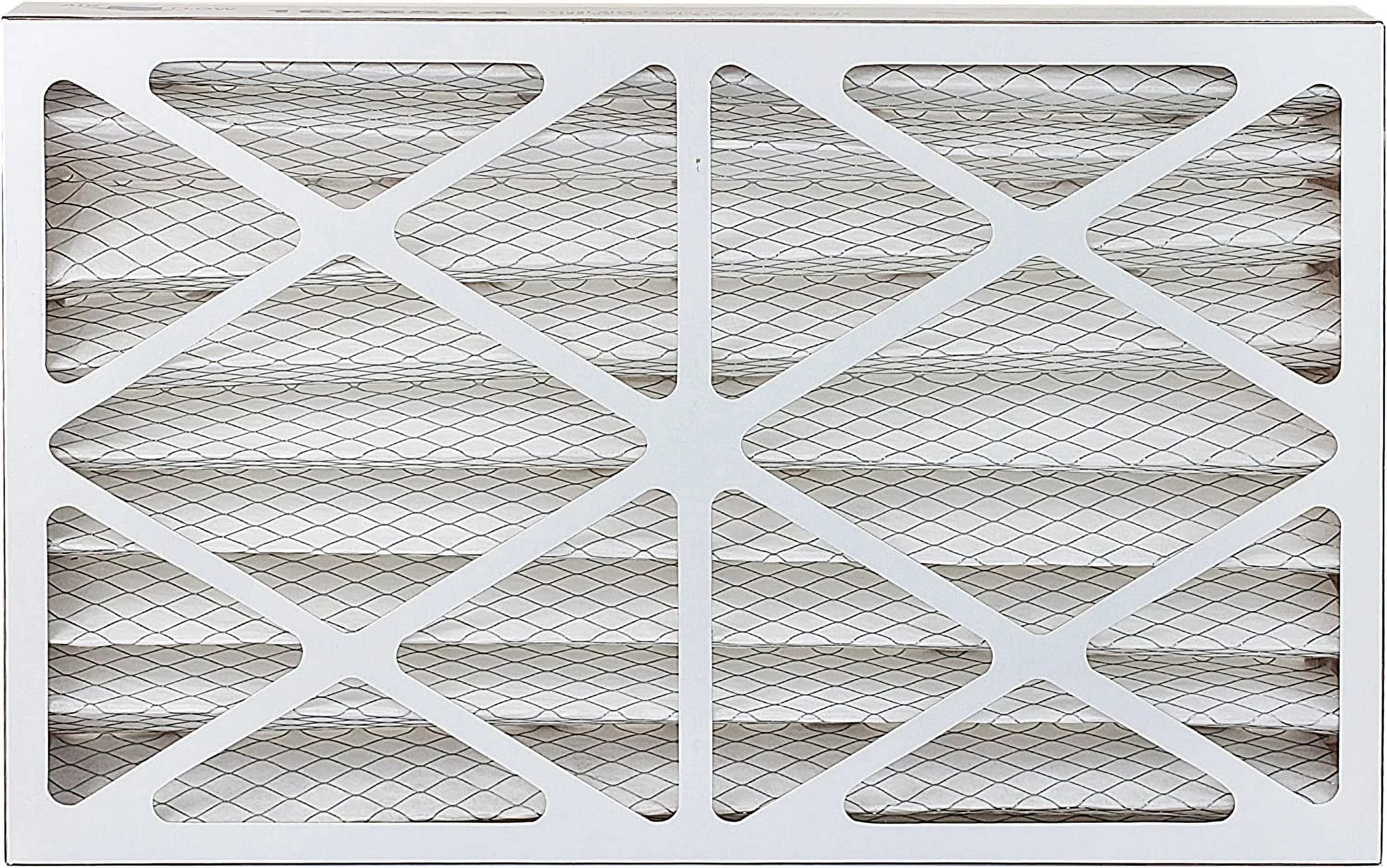 Filterbuy 8x20x4 MERV 8 Pleated HVAC AC Furnace Air Filters (5-Pack)