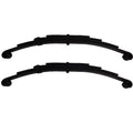 RAParts (2) 4 Leaf Double Eye Springs for 5,000 Lb Trailer Axles Boat Utility