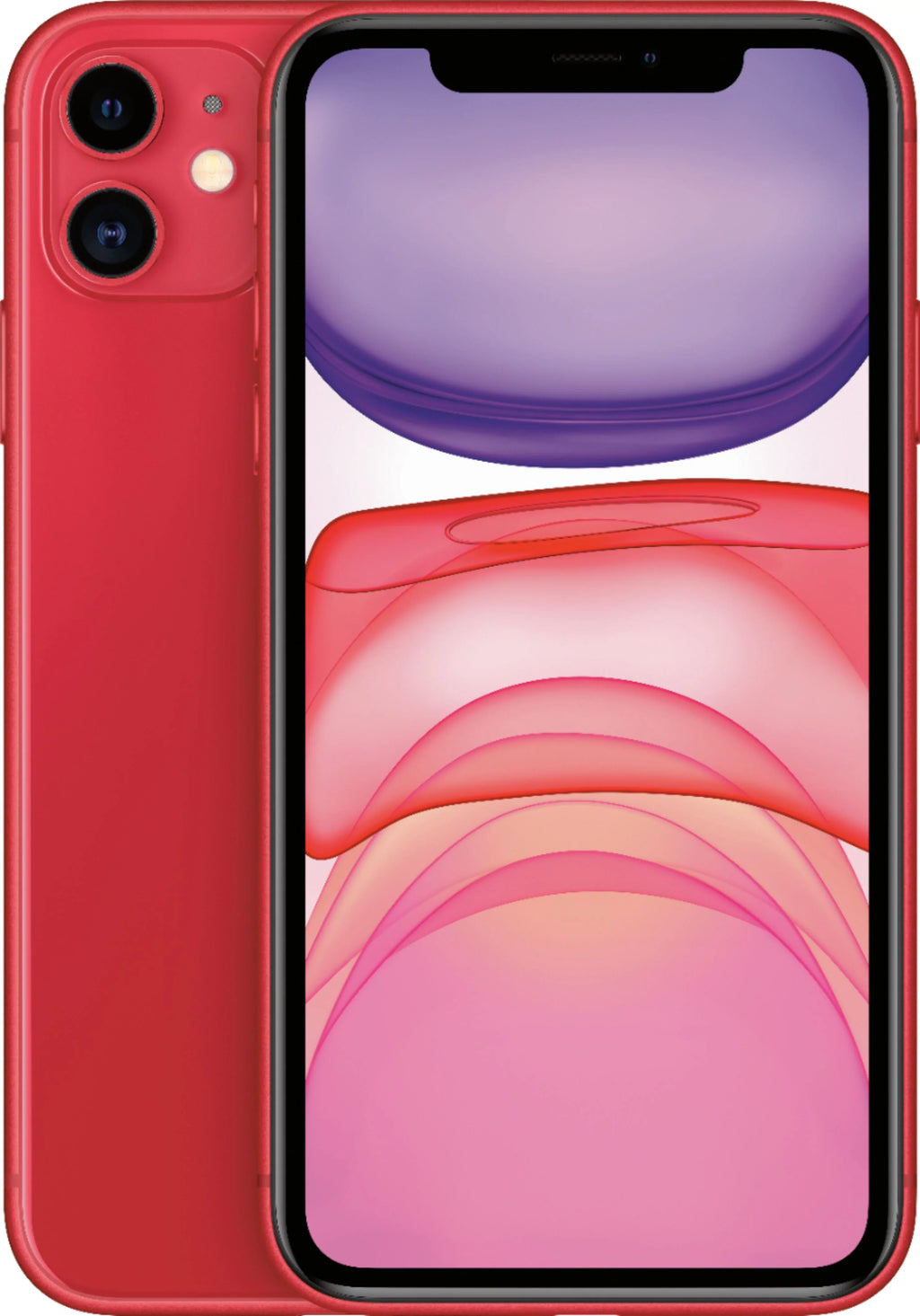 Restored Apple iPhone 11 64GB Red Fully Unlocked Smartphone (Refurbished)
