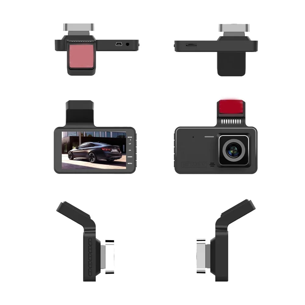 Apexeon 1080P DVR Dash Camera, Car Dashcam Driving Recorder, Loop Recording, Motion Detection, Reversing Picture