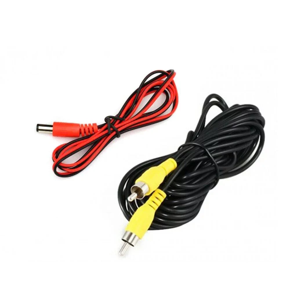 NEW 12V Car RearView Backup Camera 8 IR Night Vision US License Plate Frame BLAC