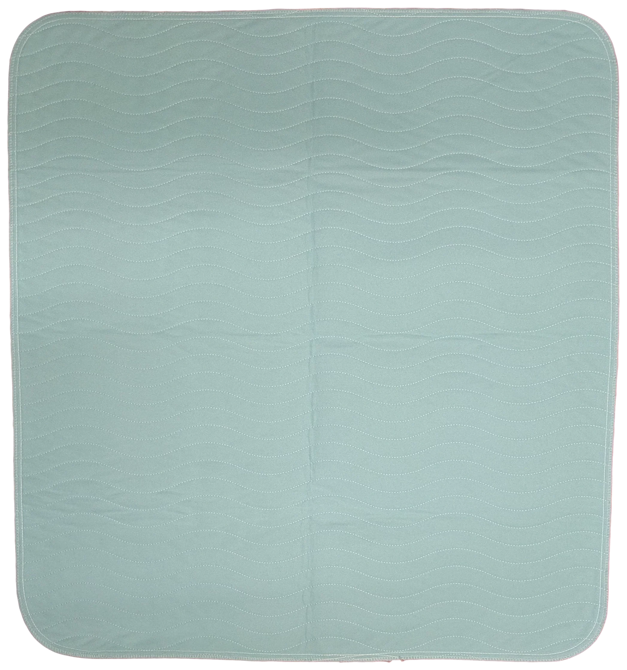 6 Pack Bed Pad Washable Incontinence Underpad - Absorbent Waterproof Urinary Protection for Seniors Children 34 x 36 Blue/Green
