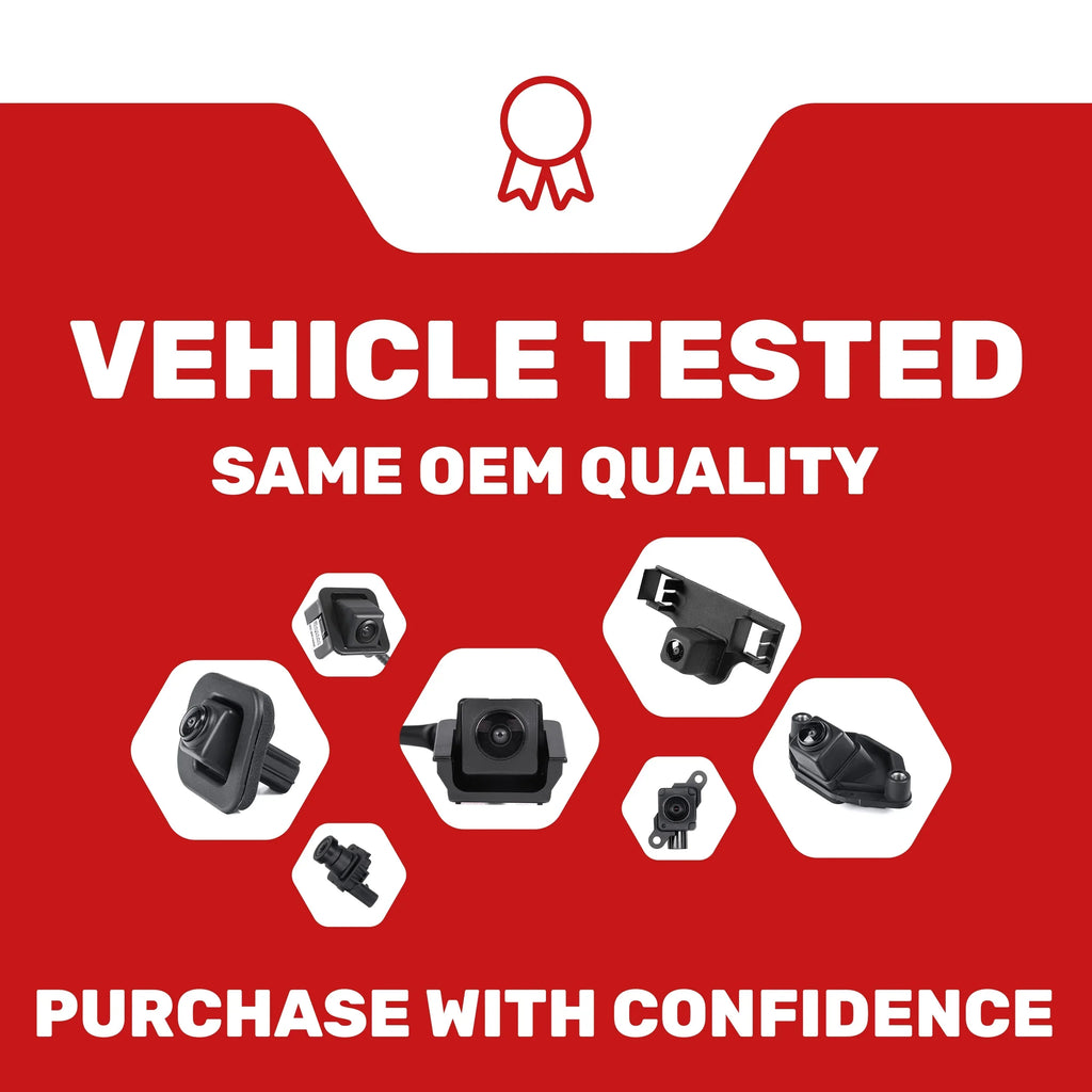 Master Tailgaters Replacement for Chevrolet Silverado / GMC Sierra 1500, 2500, 3500, w/o EZ Lift, w/o AVM (2016-2019) Backup Camera OE Part # 84079952, 23244435