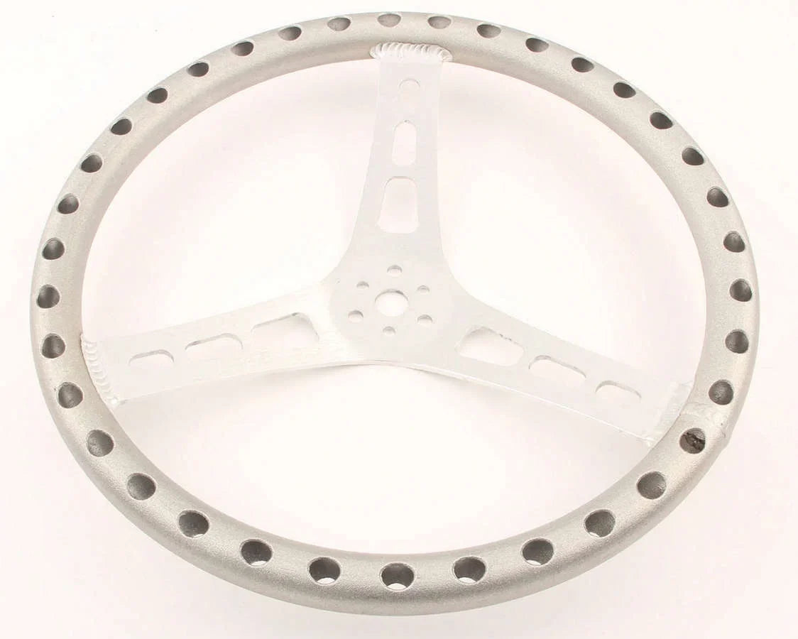 Joes Racing Products 13514-A 14 in. Aluminum Dished Steering Wheel