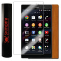 Skinomi Light Wood Skin & Screen Protector for Sony Xperia Z3 Tablet Compact