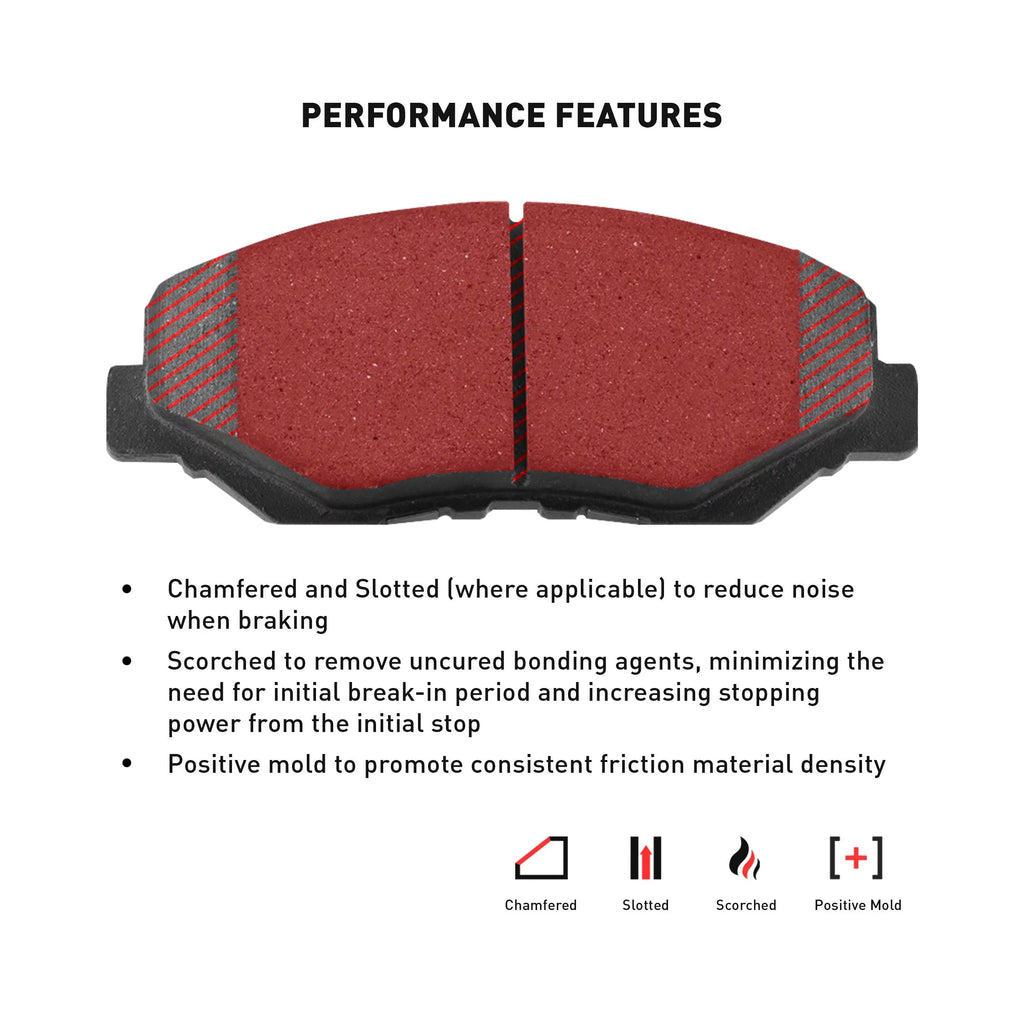 Dynamic Friction Company Front Geospec Brake Rotors with 3000 Series Ceramic Brake Pads includes Hardware 4312-03052 Fits select: 2016 KIA FORTE LX, 2015 KIA FORTE