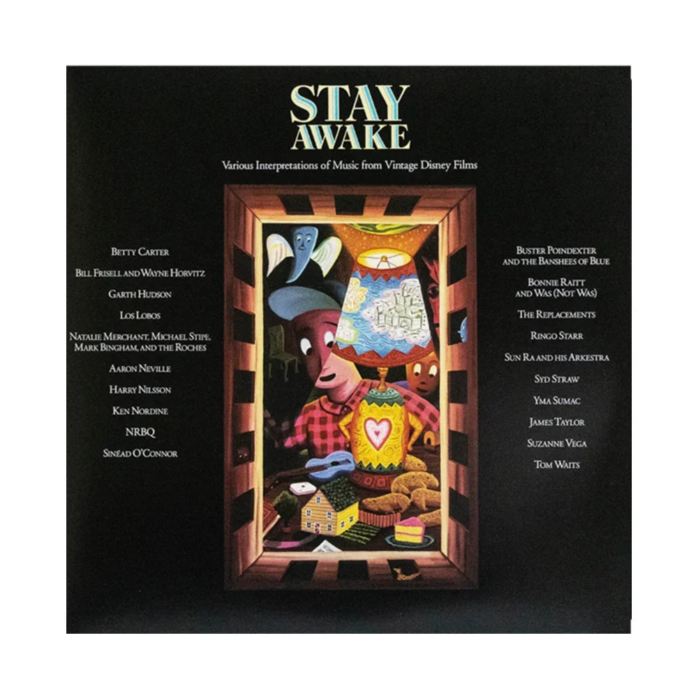 Various Artists - STAY AWAKE: VARIOUS INTERPRETATIONS OF MUSIC FROM VINTAGE DISNEY FILMS BLACK LIMITED EDITION 2LP