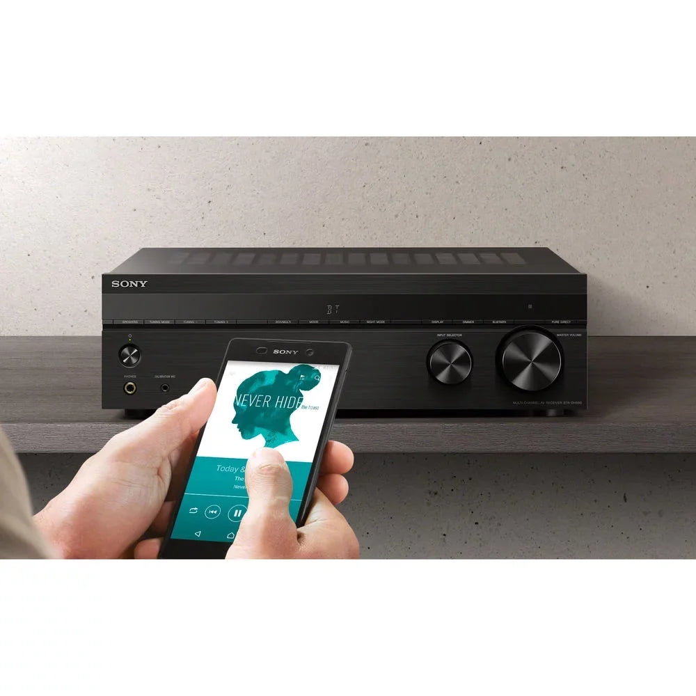 Restored Sony STR-DH790 7.2ch Home Theater Dolby Atmos AV Receiver 2018 Model Bundle with 2 YR CPS Enhanced Protection Pack (Refurbished)