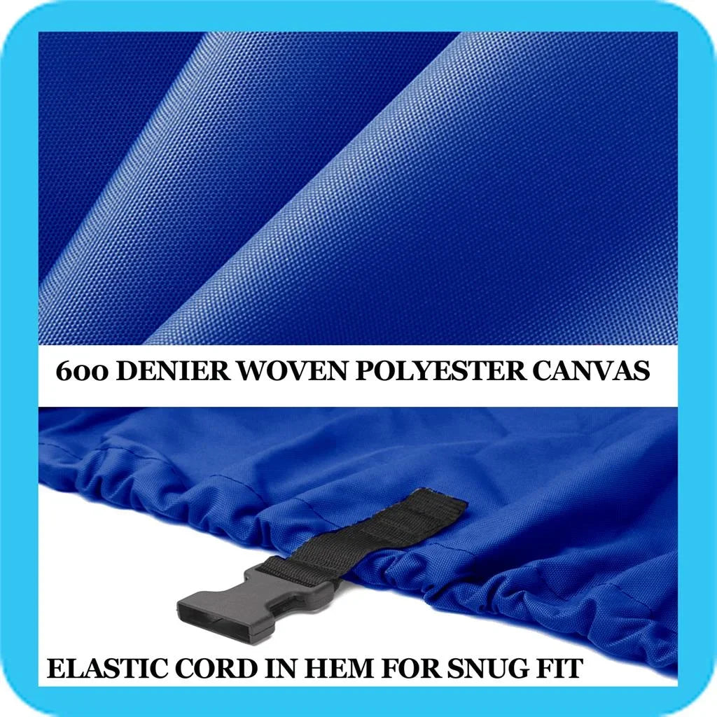 BLUE, GREAT QUALITY BOAT COVER Compatible for BOSTON WHALER JUSTICE 21 1998
