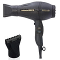 Bundle 2: (1) Turbo Power 3900 Advanced Hair Dryer Black and (1) M Hair Designs Hot Blow Attachment Black