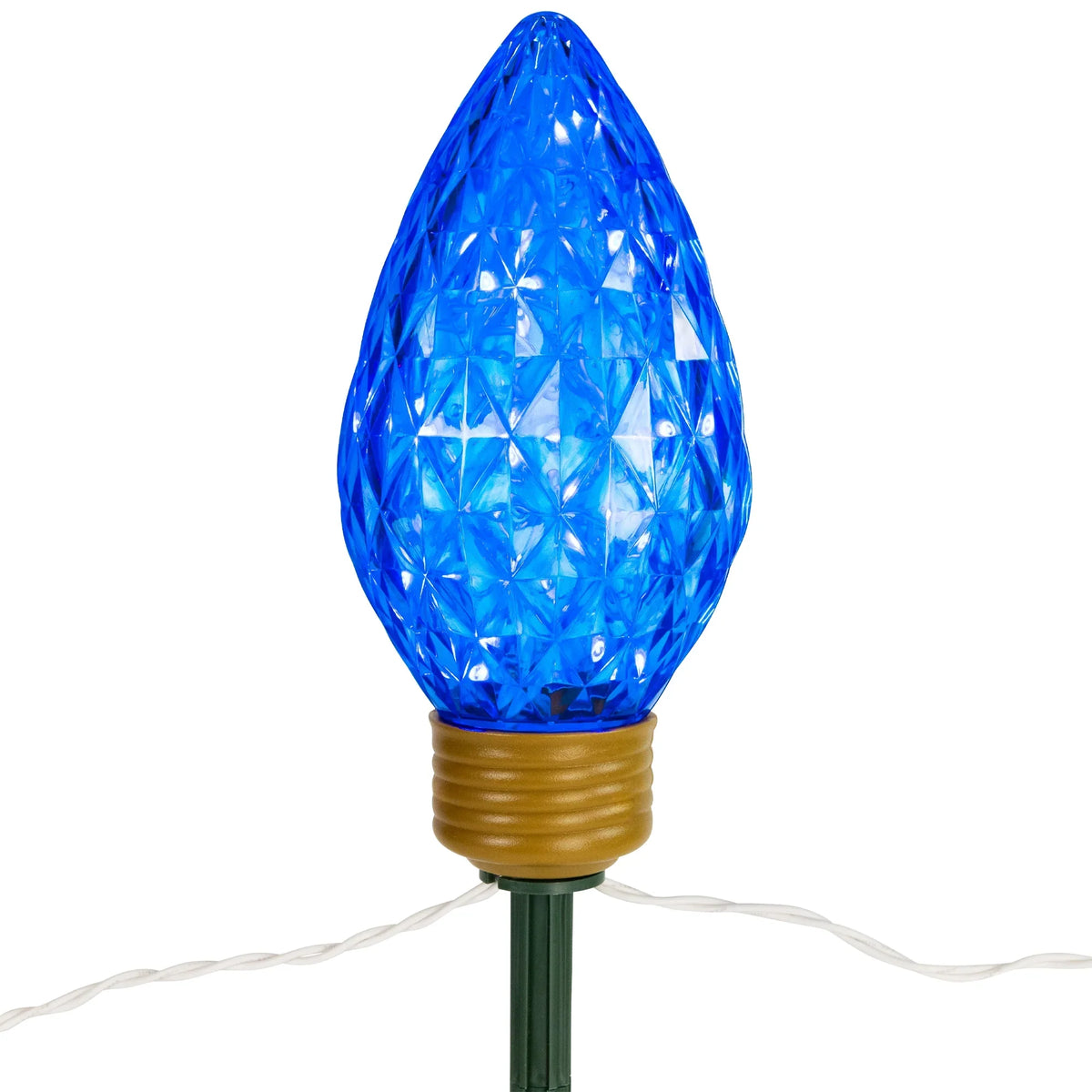 Northlight 3ct LED Lighted Multi-Color C9 Christmas Pathway Marker Lawn Stakes - 3 ft