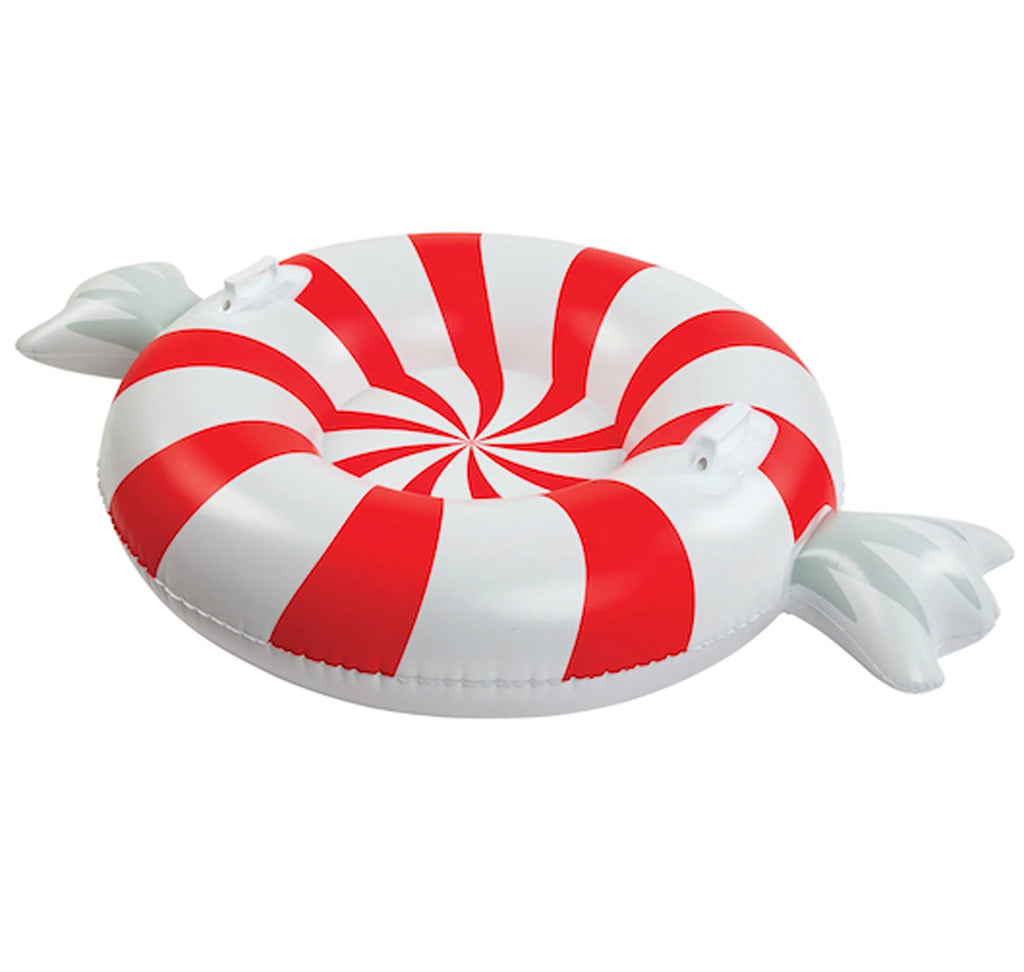 BigMouth Inc. Snow Tube - Inflatable Snow Tube with Easy Grip Handles, Made of Durable Vinyl with Welded Seams - Makes a Great Gift