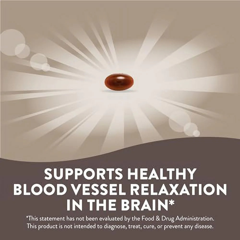 Nature's Way Petadolex Pro-Active, Blood Vessel Health and Relaxation in the Brain with Patented Butterbur*, 60 Softgels