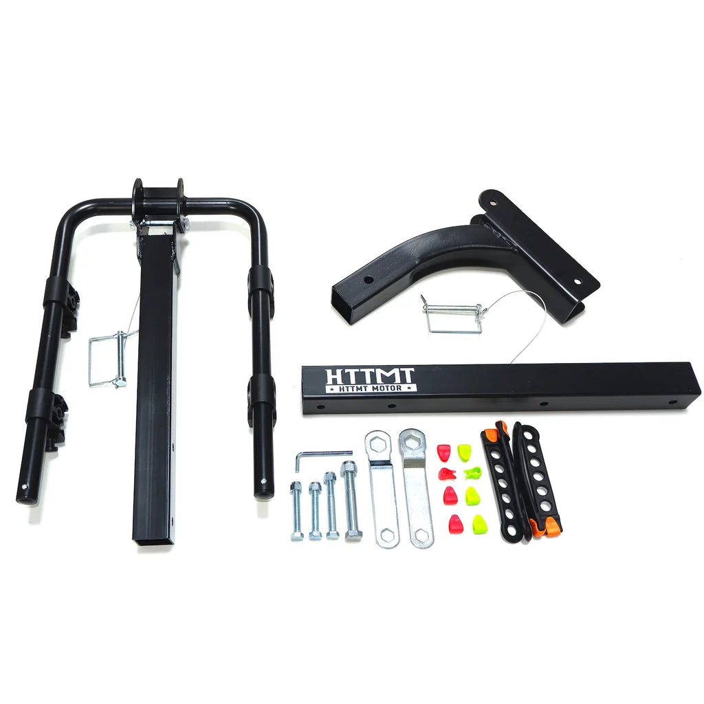 2 Bike Rack Bicycle Carrier Hitch Mount w/ 2" Receiver For Car Truck SUV Transport