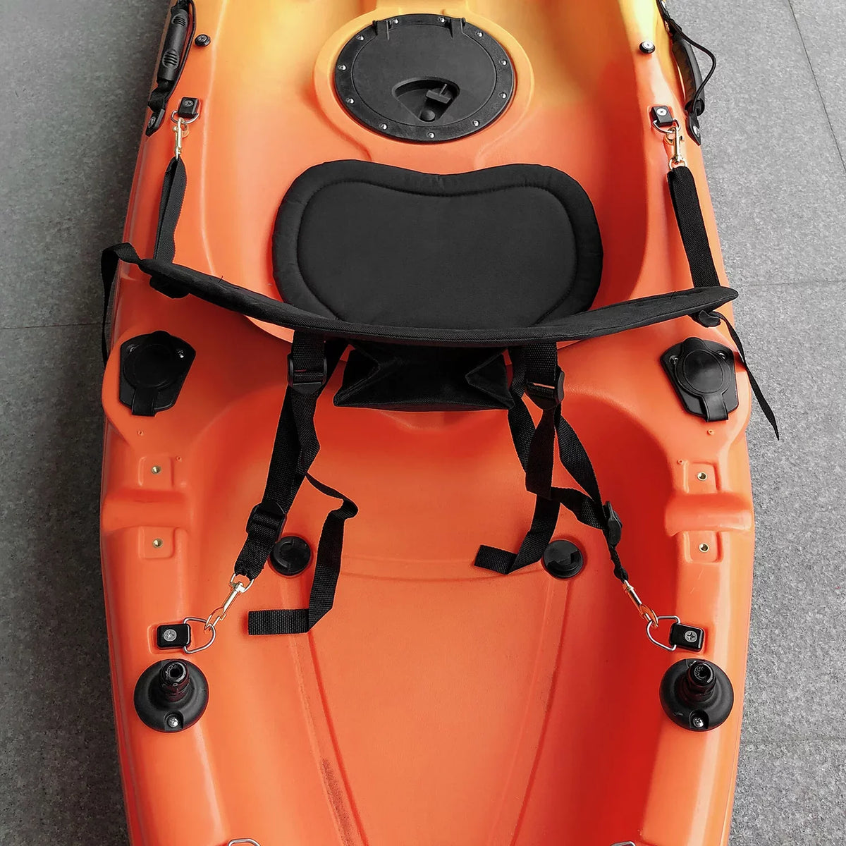 Lixada Water Repellent Children Kayak Seat with Back Support Kids High Back Canoe Seat Boats Cushioned Seat Pad for  Watersports