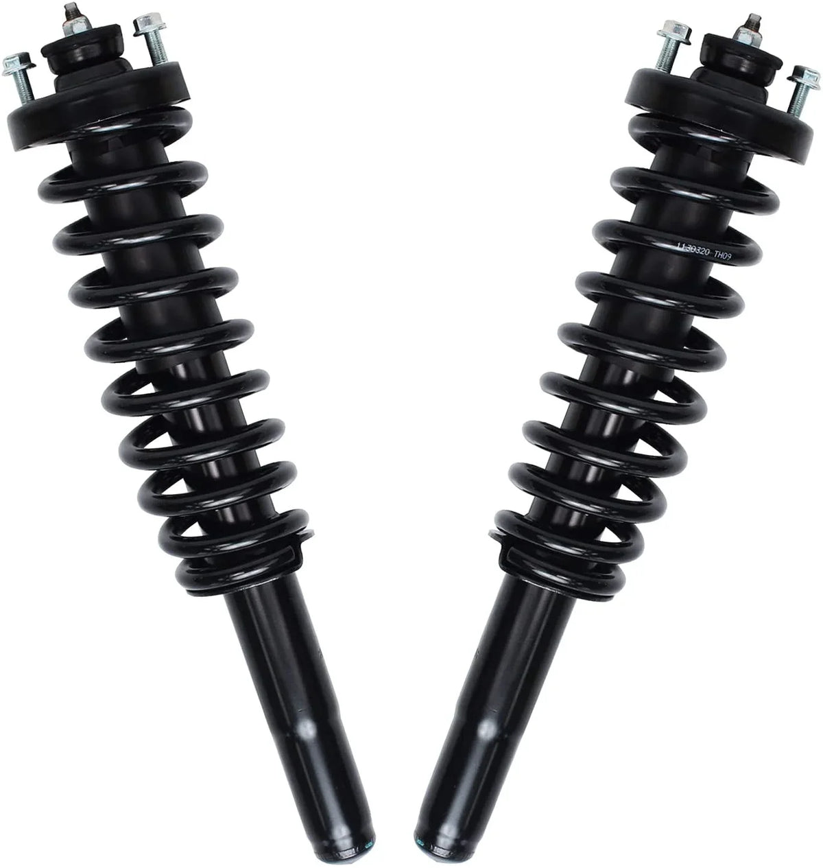 Detroit Axle - Front Struts for 1997-2001 Honda CR-V Complete 2 Struts w/Coil Spring 1998 1999 2000 Replacement Quick Install Ready Struts Assembly