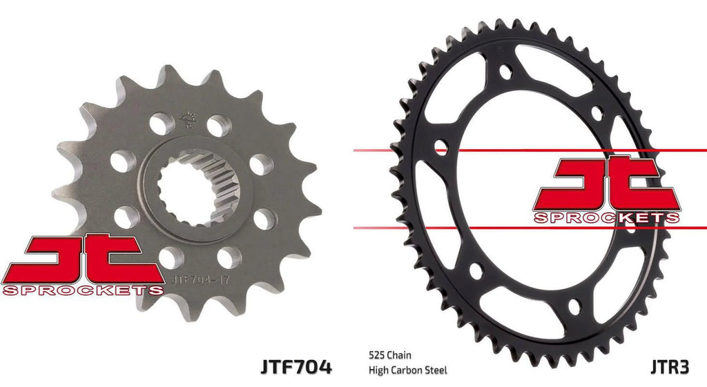 Front & Rear Sproket Kit for BMW F800 GS-JTR3.42 for 10.5mm bolts-K72 08-16 JT Sprockets
