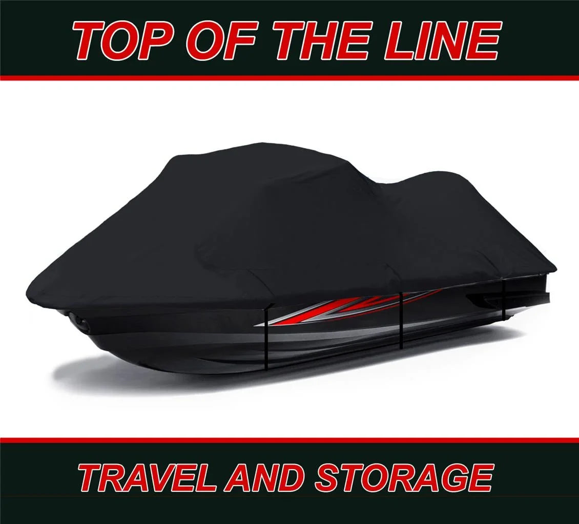 BLACK Jet Ski PWC Cover Compatible for Yamaha WaveRunner XL 700 XL700 1999 2000 2001 2002 2003 2004 TOP OF THE LINE