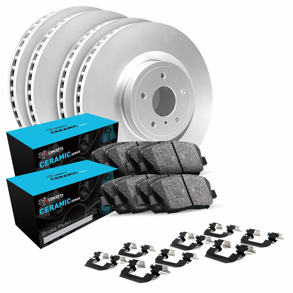 R1 Concepts Wdwh2 59002 R1 Concepts Brake Rotor Carbon Coated With Ceramic Pads Fits select: 1993-1997 HONDA CIVIC DEL SOL SI, 1992 HONDA CIVIC SI