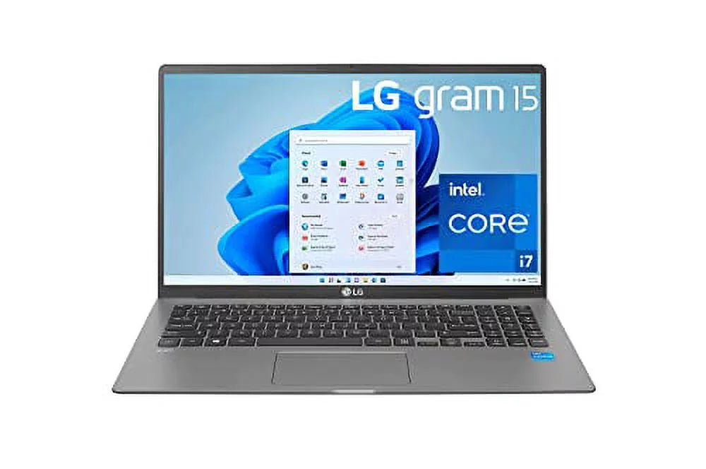 LG Gram Ultralight Laptop 2022 ~ Full Day Battery ~ 15.6" FHD IPS ~ Intel 11th i7-1165G7~16GB LPDDR4~1TB (512x2) NVMe SSD ~ Iris Xe Graphics ~ Backlit Keyboard RJ-45 Win 10 Pro WWC 32GB USB