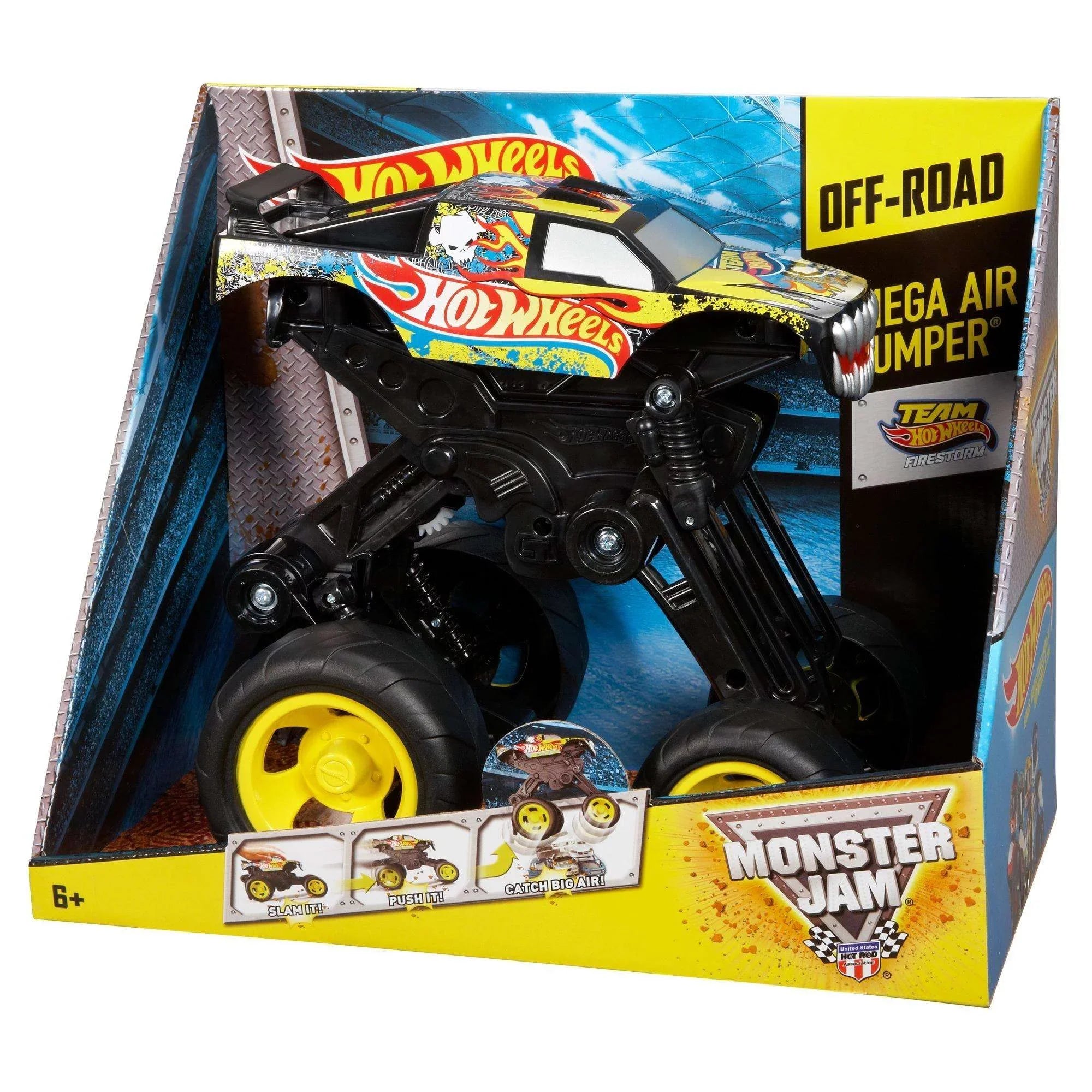 Hot Wheels Monster Jam Mega Air Jumper (Styles May Vary)