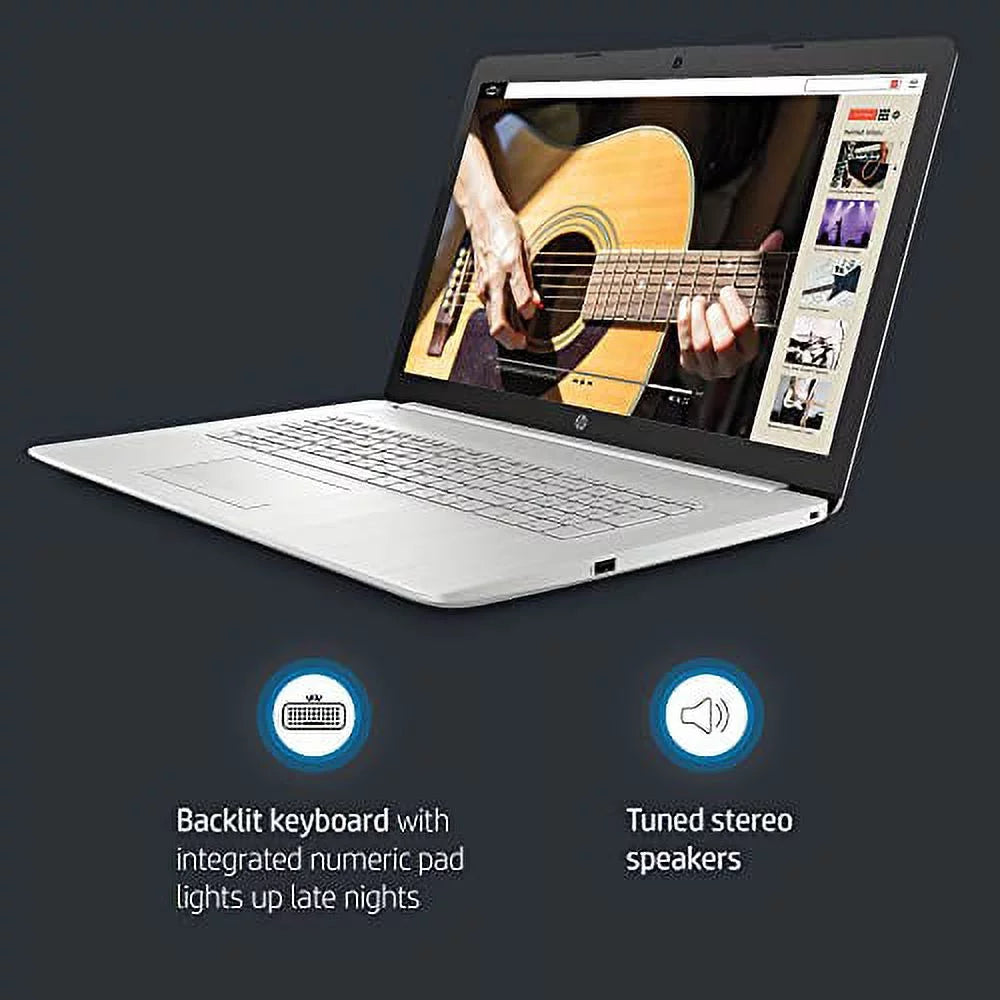 HP 2021 Latest Model Laptop,17.3" FHD (1920 x 1080) IPS Display, Intel Core i5-1135G7 (Beat i7-1065G7), Intel Iris Xe Graphics, HDMI, SD Card, Windows 11 (8GB RAM | 512GB PCIe SSD)
