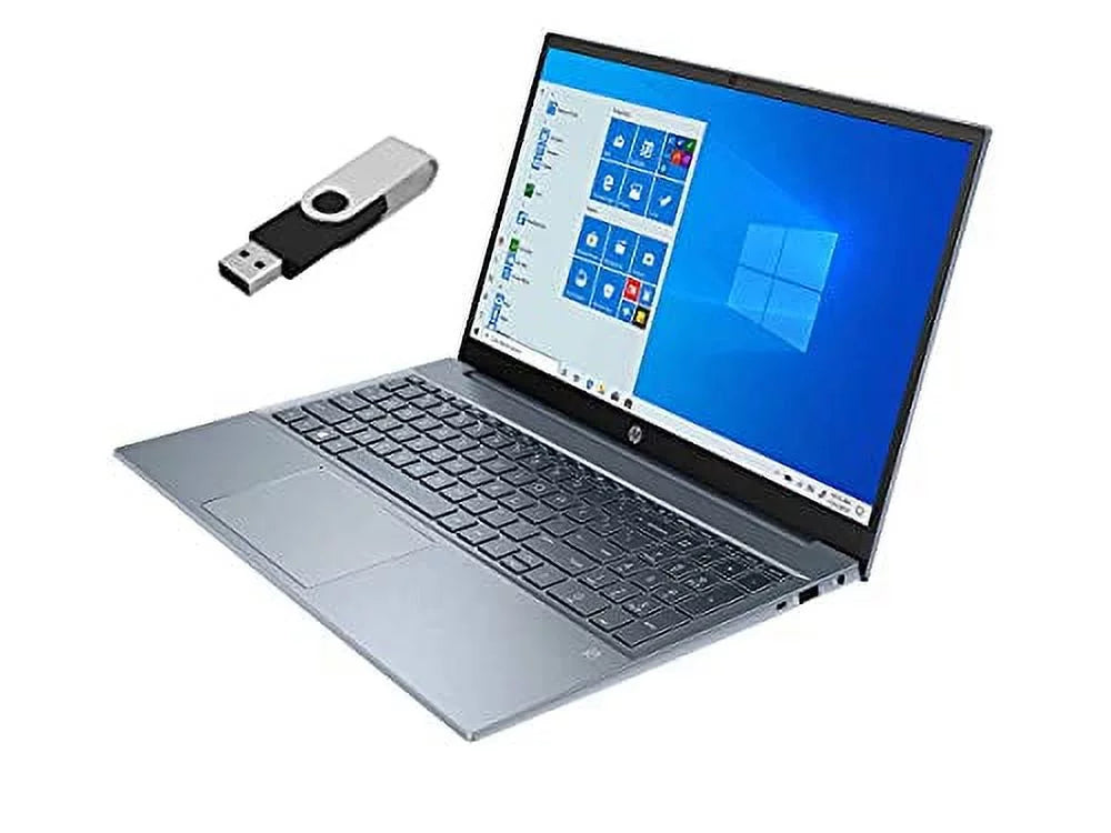 2021 HP Pavilion 15.6" FHD Premium Laptop 11th Gen 4-Core Intel i7-1165G7 20GB DDR4 1TB NVMe SSD Intel Iris Xe Graphics HDMI Webcam Bluetooth Backlit Keyboard Windows 10 Home w/ Ontrend 32GB USB