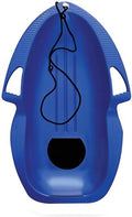 Paricon Flexible Flyer 39" Spitfire Lightweight Kids Downhill Snow Sled with Tow Rope & Handles, Ages 4 And Up, Easy to Carry Up Hills, Blue