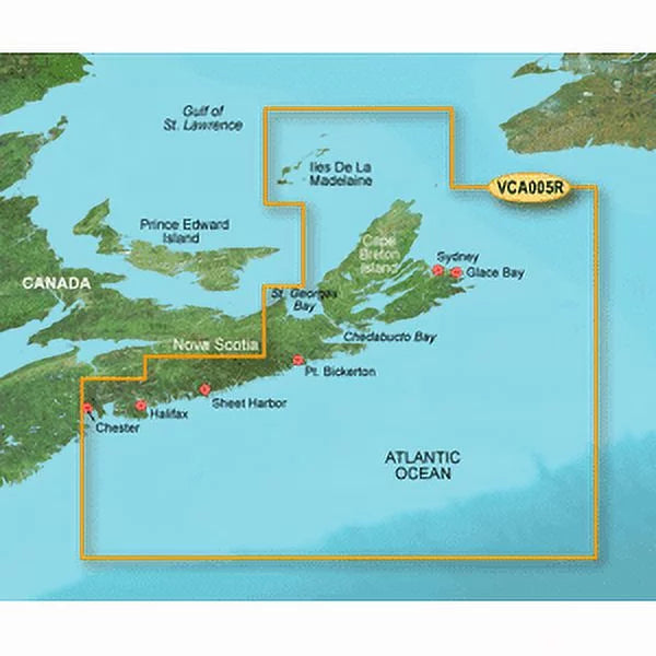 Garmin BlueChart® g3 Vision® HD - VCA005R - Halifax - Cape Breton - microSD™/SD™
