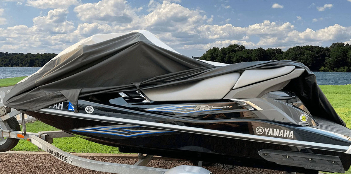 SUPER HEAVY-DUTY Jet Ski Cover Watercraft jetski Compatible for Kawasaki Ultra 310R 2014 2015 2016 2017 2018 2019 2020 2021