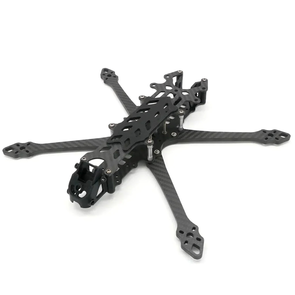 Aibecy Frame,Carbon Fiber Frame Kit 375mm Wheelbase 8 Inch Kit Wheelbase 375mm Compatible Huiop Inch Freestyle Drones Ideal Wheelbase 375mm Arm 5.0mm Suitable 375mm Arm 5.0mm