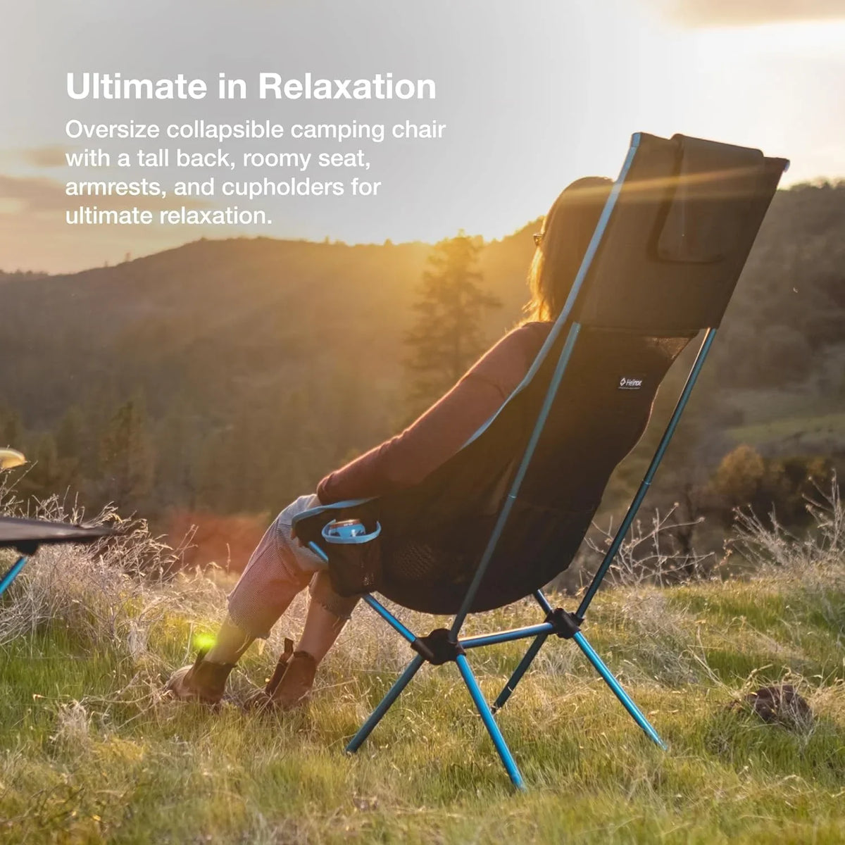 YUNWEN Savanna High-Back Collapsible Camp Chair