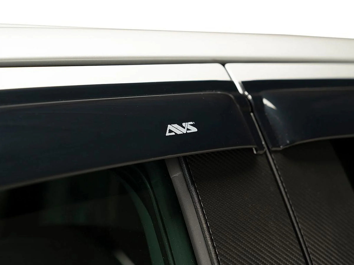Auto Ventshade (AVS) by RealTruck Ventvisor Deflector 4 Pc.; Smoke Compatible With 2016 Toyota 4Runner