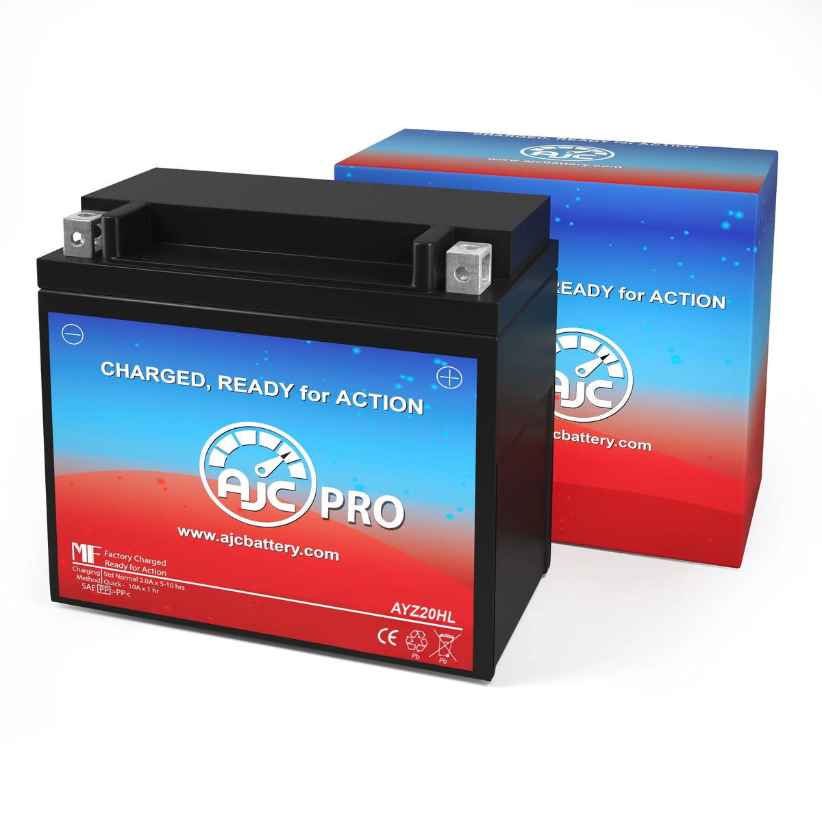 AJC Pro Battery Compatible with Bombardier Summit R Sport 600 600CC Snowmobile Replacement Battery (2002)