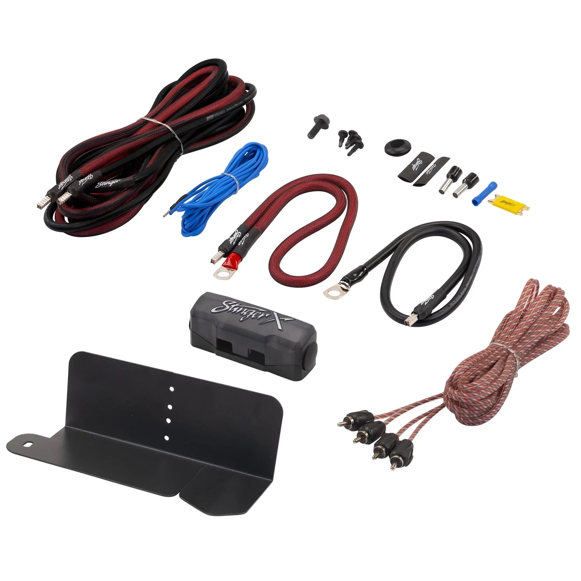 JBL JBLBB4005D - 5-Door Passive Sound Bar Compatible with Bronco with JBL Apex PA 1502 2 Channel Marine & Powersport Amplifier - 150 x 2 At 2-Ohms and Bronco Install Accessories