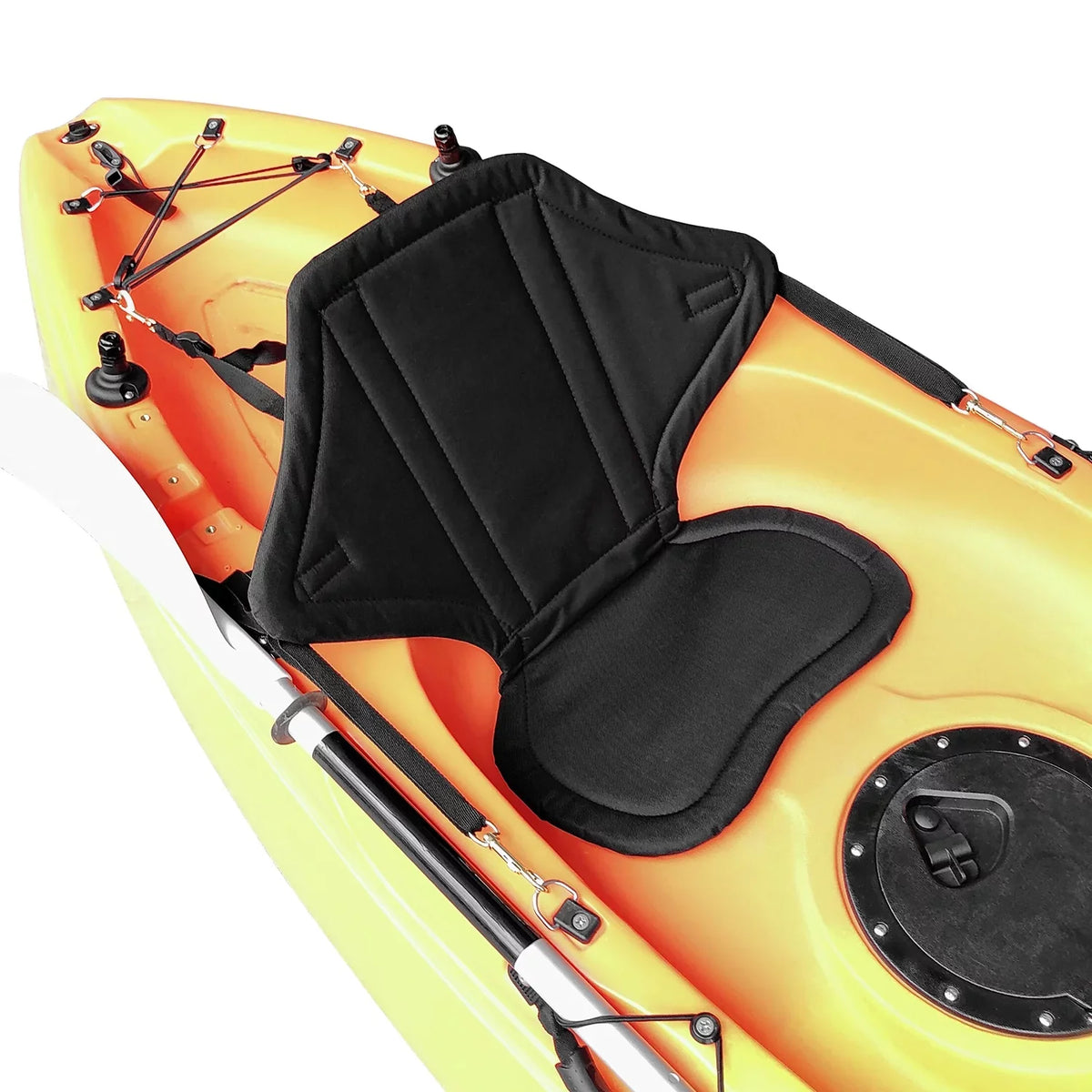 Lixada Water Repellent Children Kayak Seat with Back Support Kids High Back Canoe Seat Boats Cushioned Seat Pad for  Watersports