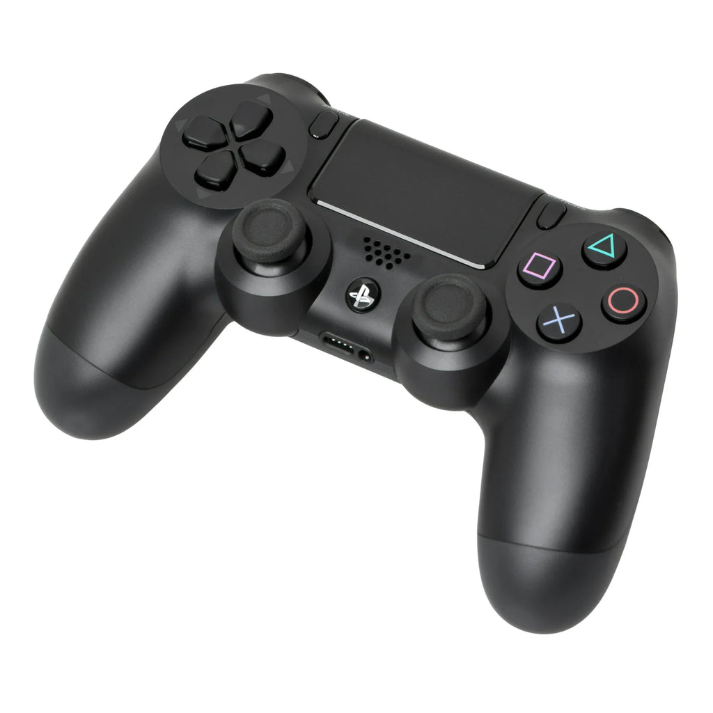 Pre-Owned Sony 2215B PlayStation 4 Slim 1TB Gaming Console Black with Charging Dock Headset 2 Controller Bolt Axtion