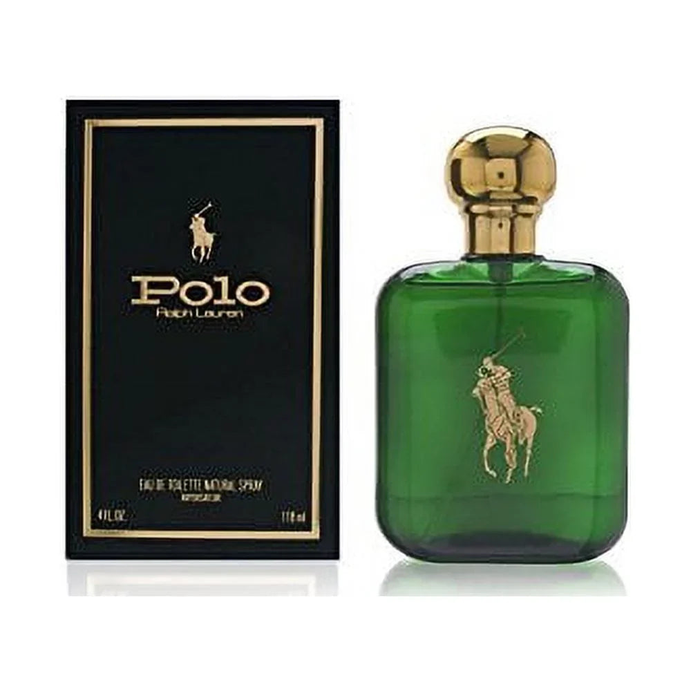 Polo Green by Ralph Lauren 4 FL OZ 118 ml edt Cologne Spray For Men Original Retail Packaging