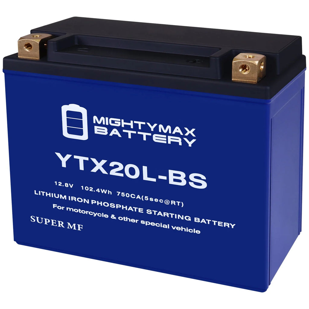 YTX20L-BS Lithium Replacement Battery compatible with Kawasaki Jet Ski 1500 SXR 17-20