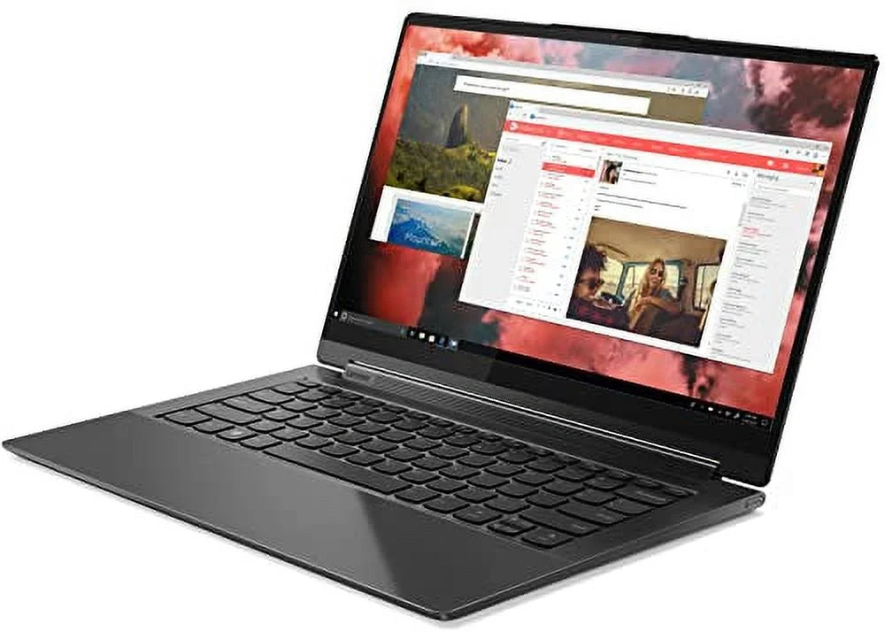 Lenovo 2022 Yoga 9i -14.0" FHD Touchscreen IPS 2-in-1 Laptop (Intel i7-1185G7 4-Core, 8GB RAM, 256GB SSD, Intel Iris Xe, Backlit KYB, Fingerprint, WiFi 6, BT 5.1, HD Webcam, Win 10 Home) w/Hub