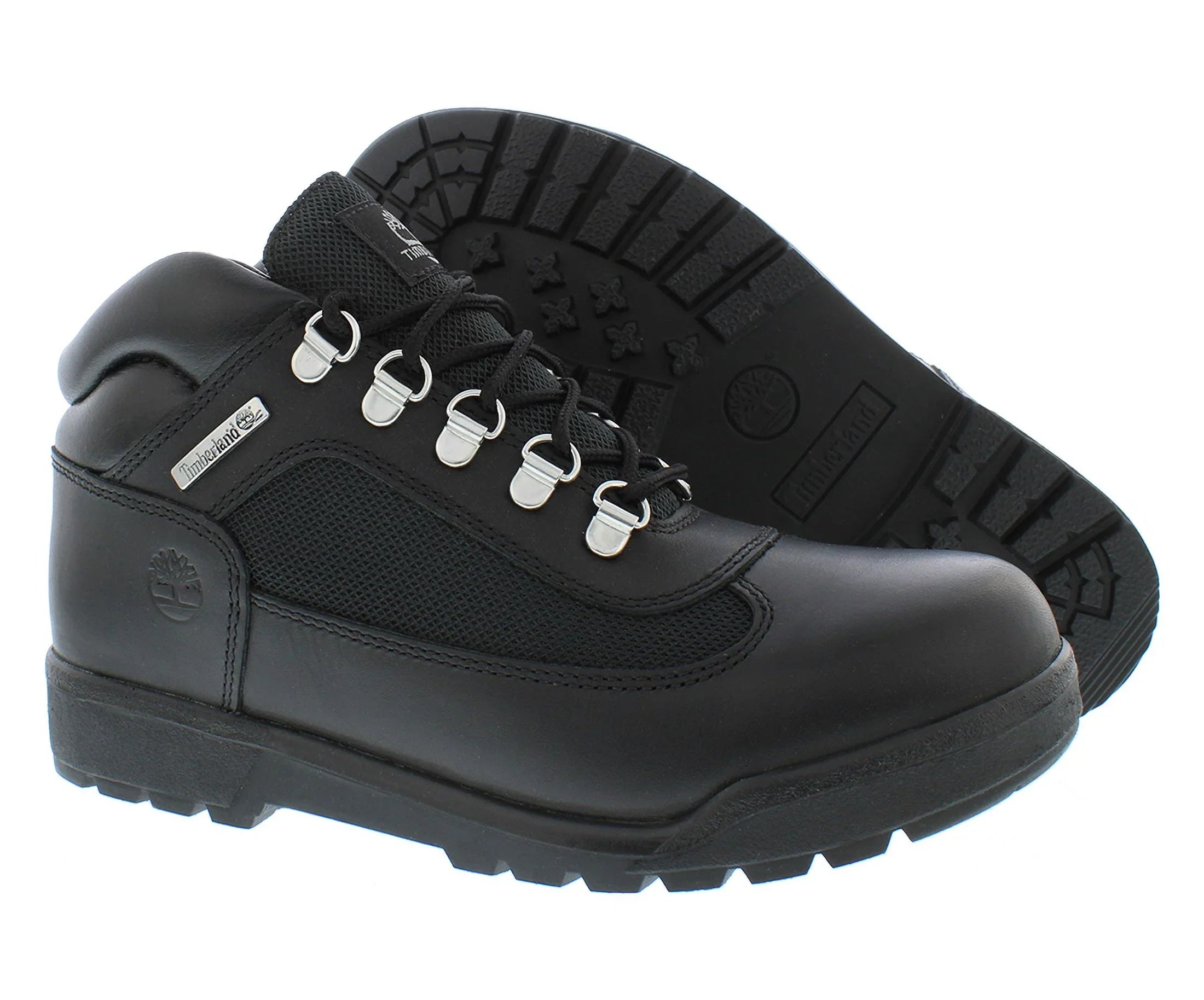 Timberland Field Boot GS Boys Shoes Size 6.5, Color: Black