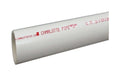 Charlotte Pipe PVC DWV Pipe 4 in. Dia. x 10 ft. L Plain End Schedule 40 220 psi - Case Of: 1
