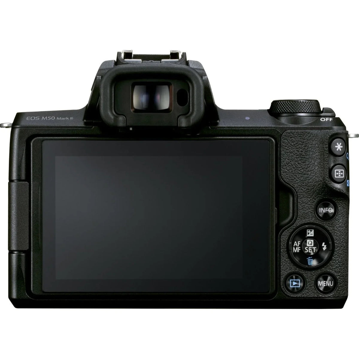 Canon EOS M50 Mark II 24.1 Megapixel Mirrorless Camera with Lens, 0.59", 1.77", Black
