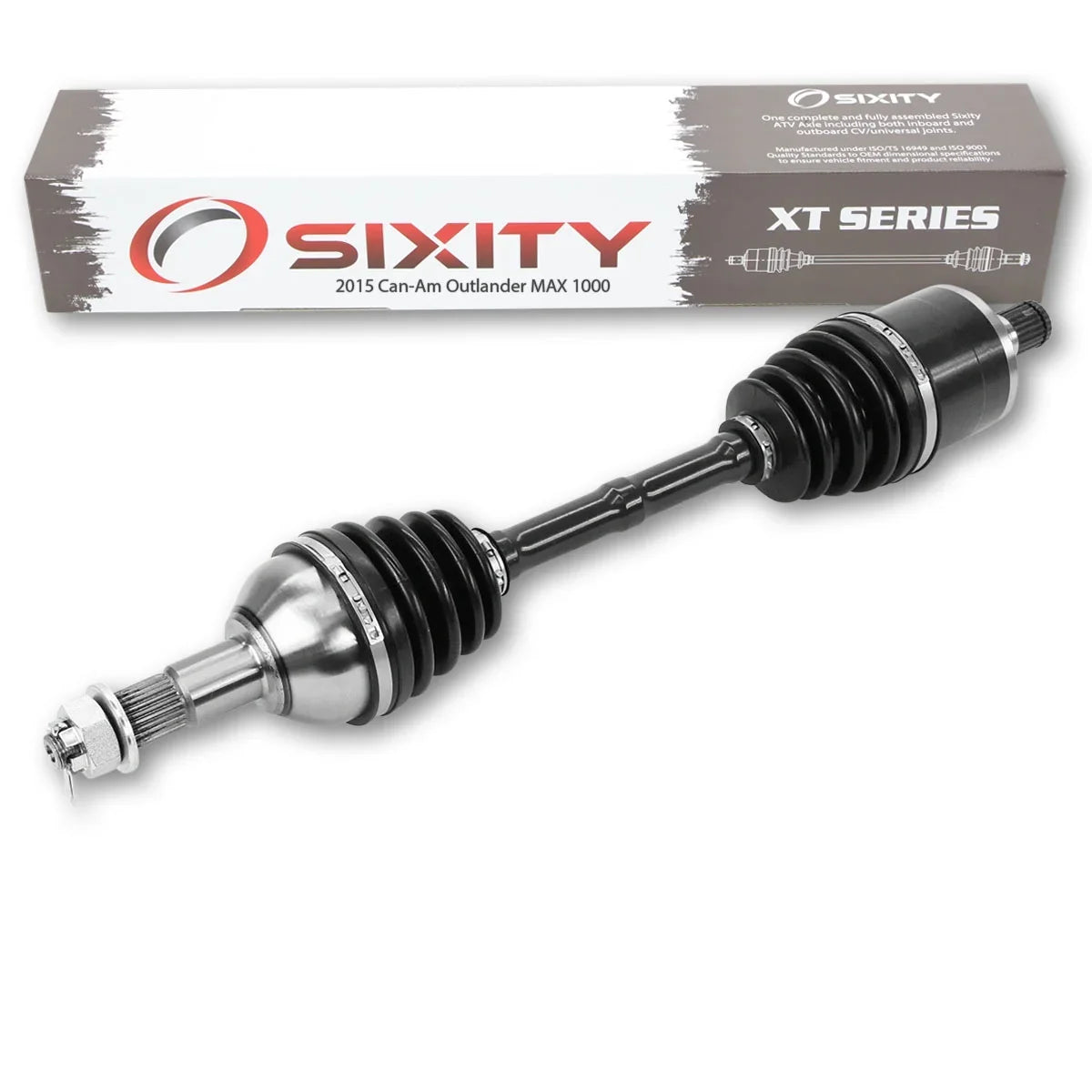 Sixity XT Rear Left Axle compatible with Can-Am Outlander MAX 1000 2015 - EFI LTD 4X4