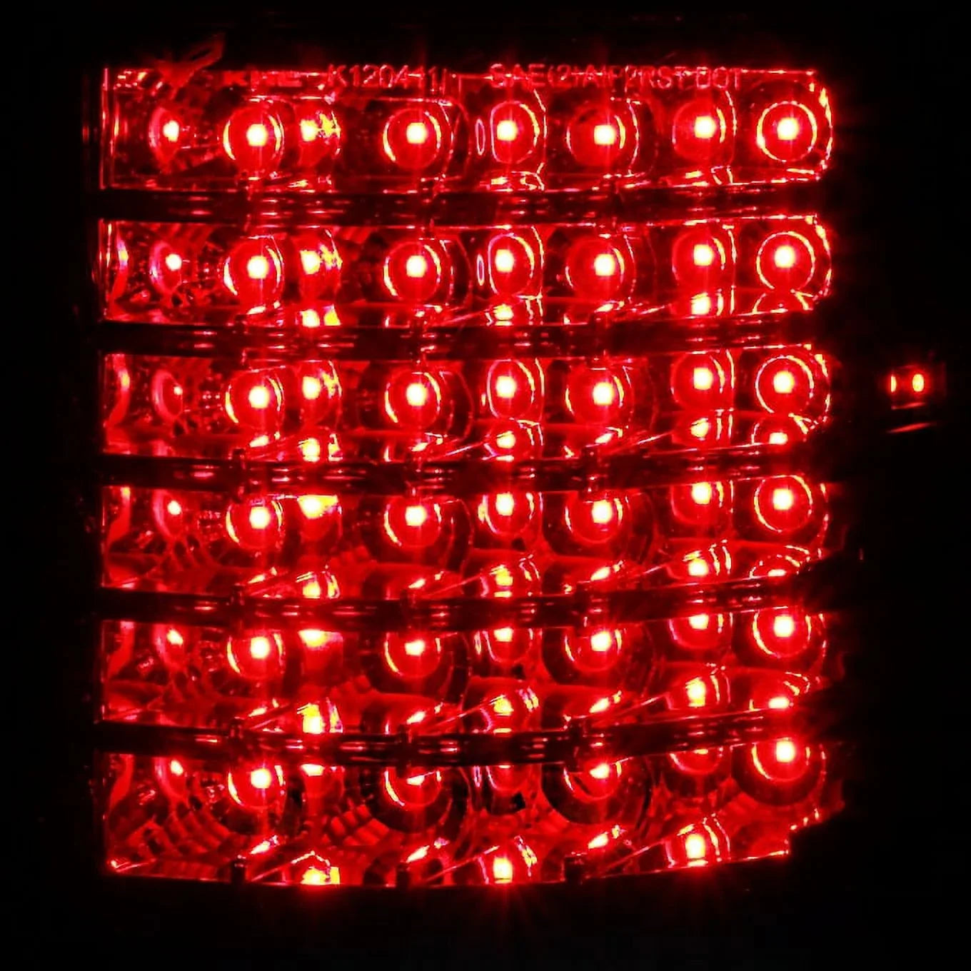 For 04-08 F150 Black Smoke Halo Projector LED Headlights + Full LED Taillights Fits select: 2004-2008 FORD F150