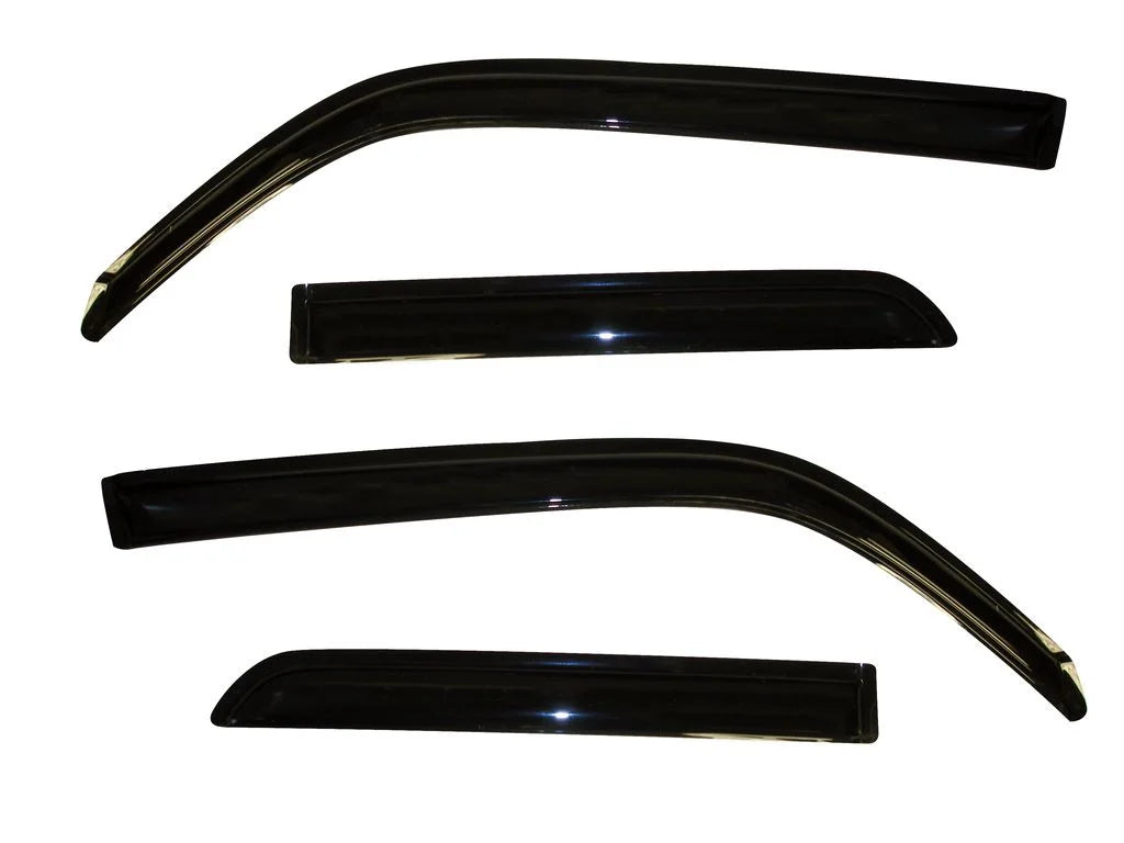 Auto Ventshade (AVS) by RealTruck Ventvisor Deflector 4 Pc.; Smoke Compatible With 2016 Toyota 4Runner